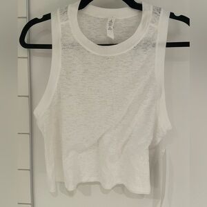 lululemon lightest cropped tank